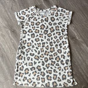Swim & Lounge Evolution and Creation Leopard Dress/Cover Up